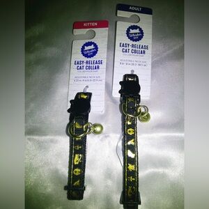 Whisker City Gold Egyptian Easy Release Adult OR Kitten Collar